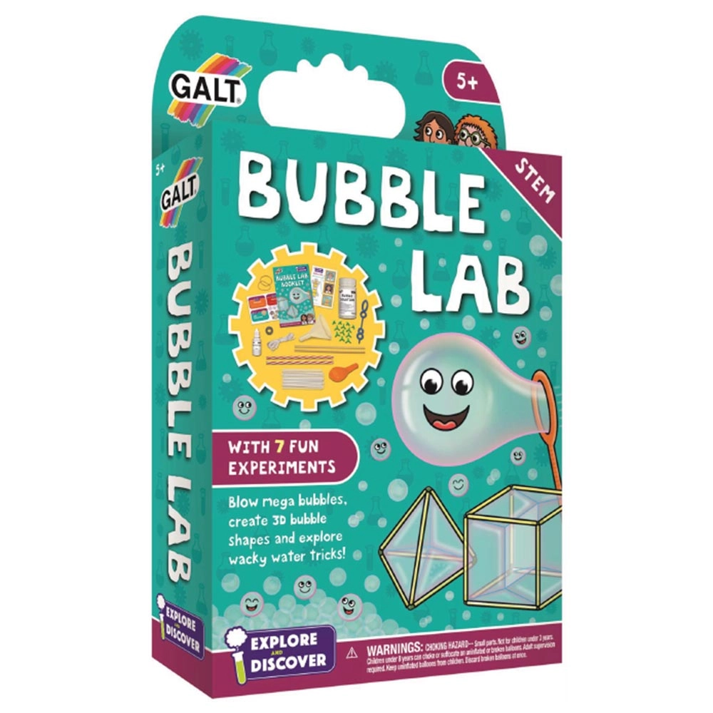 Galt Toys Bubble Lab Experiment Kit Science - 5 years+
