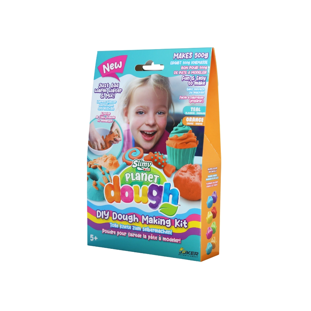 Planet Dough DIY Dough Making Kit - 4 colors 3+ years