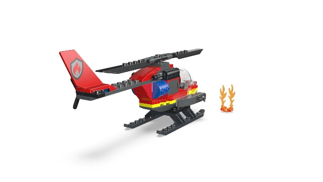 City Fire Rescue Helicopter (60411)