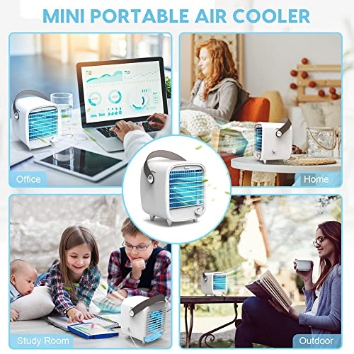 Mini Desktop Personal Air Cooler - 0.2 Liters
