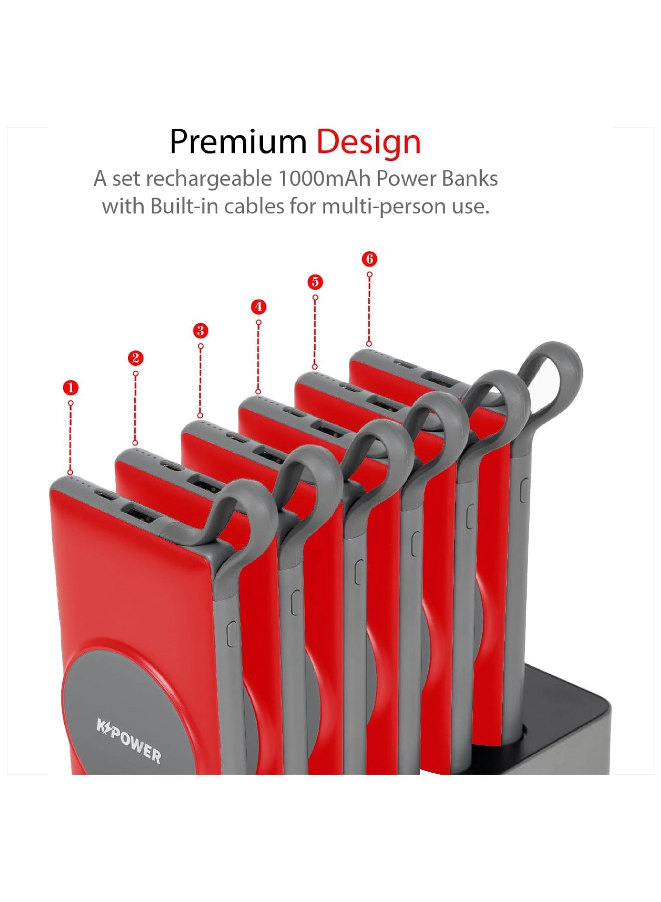 KP-PS-166W - 10000mAh 5V--3A(MAX) QC 4 Wireless