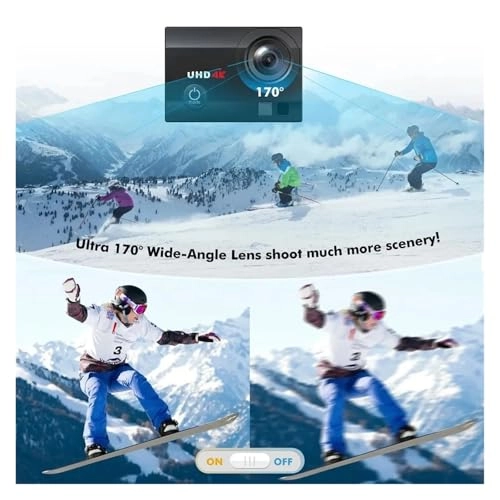 Action Camera - 128G 4K 60FPS