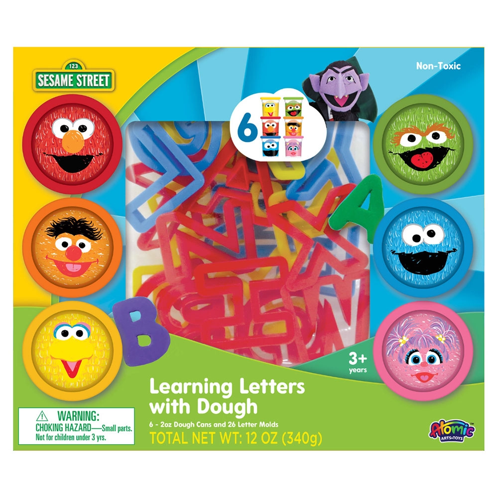 Learning Letters With Dough - 3+ 32 Pcs
