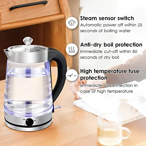 Glass LED Electric Kettle