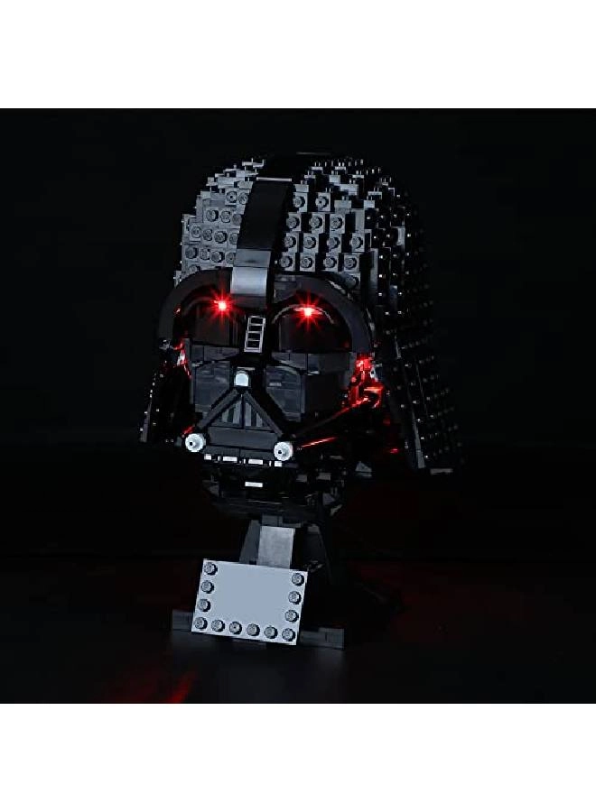 BRIKSMAX Led Lighting Kit For Darth Vader Helmet - Star Wars for LEGO 75304