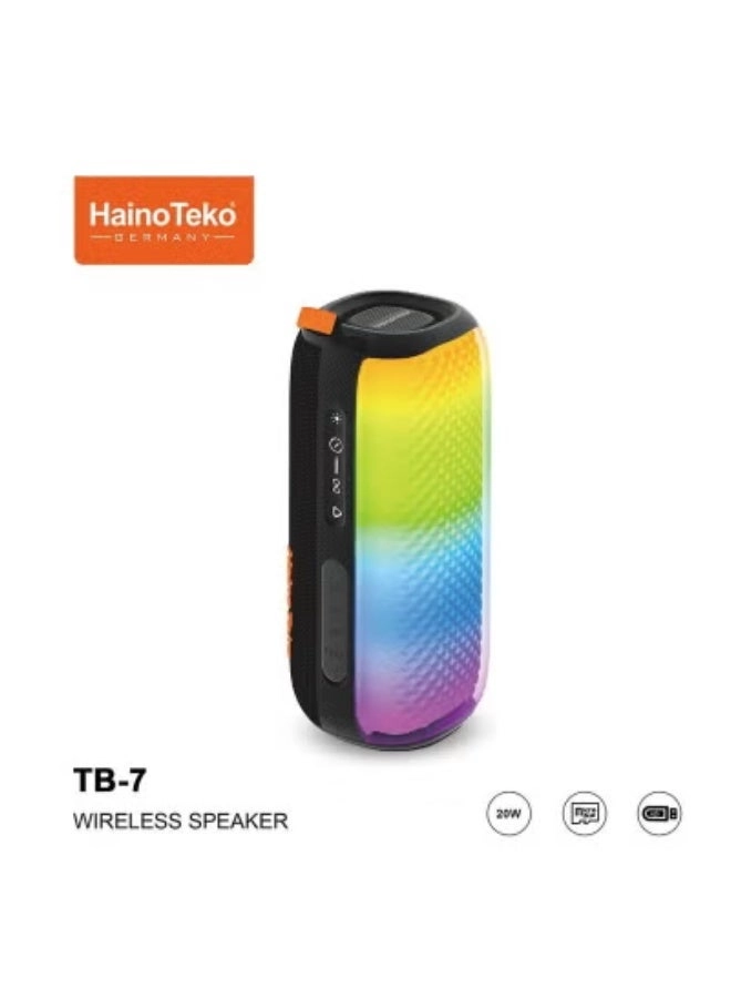 Haino Teko TB-7 - Wireless Portable Bluetooth Speaker