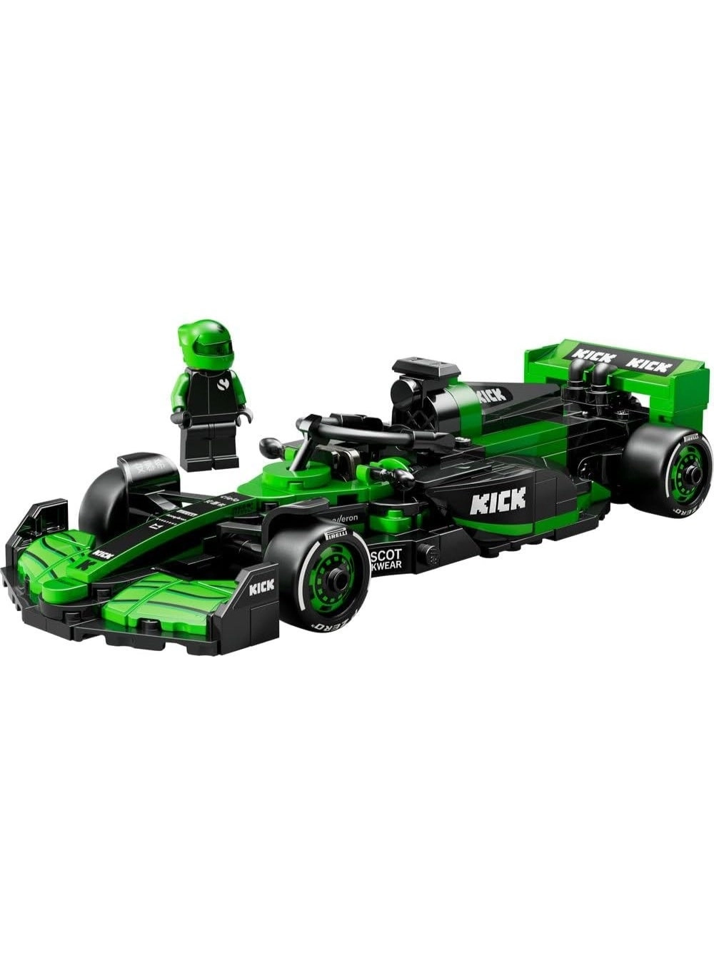 KICK Sauber F1 Team C44 Race Car (25618549-77247) - Speed Champions