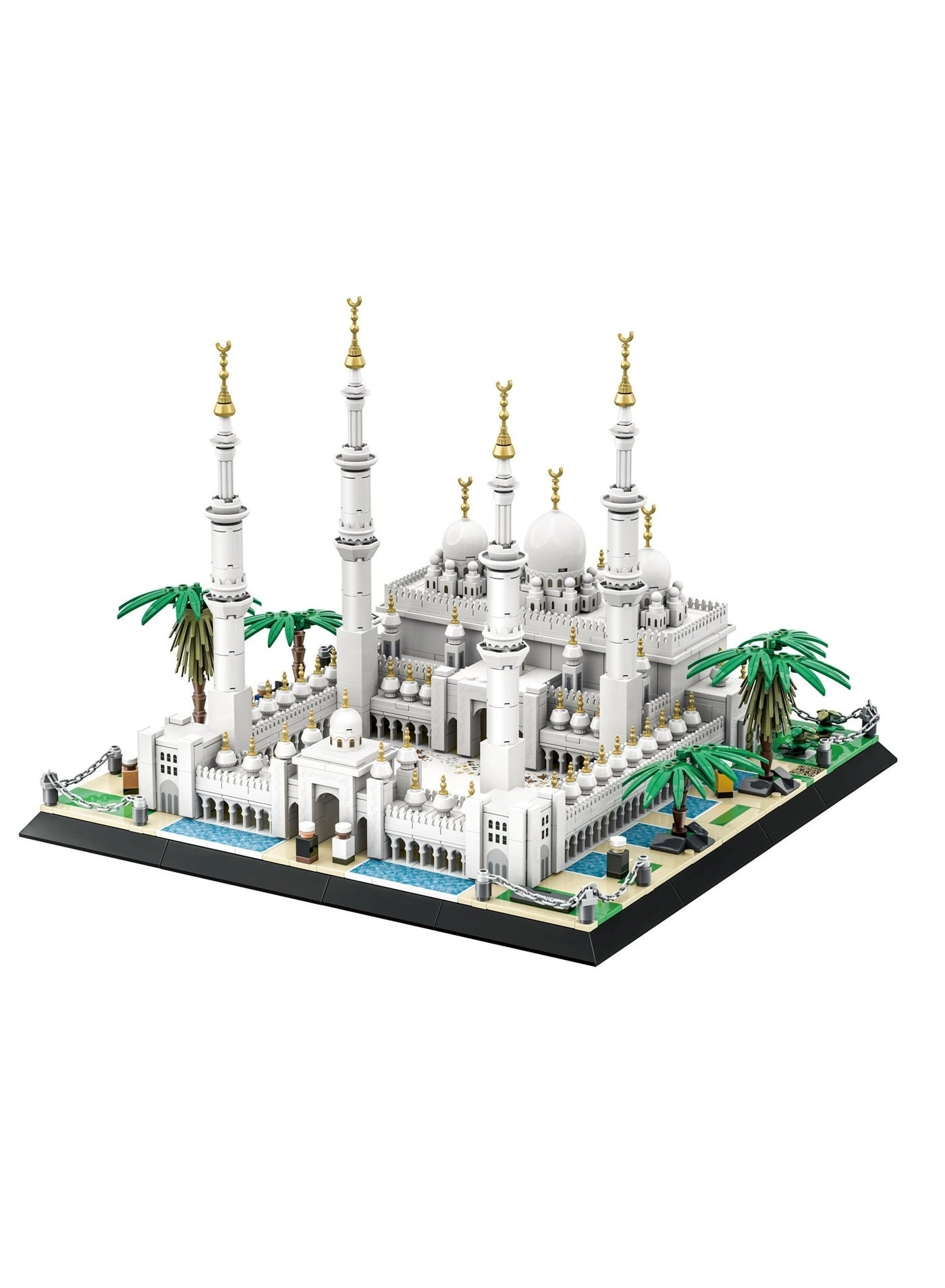 Sheikh Zayed Grand Mosque Building Blocks Set - 1463 pcs Architecture