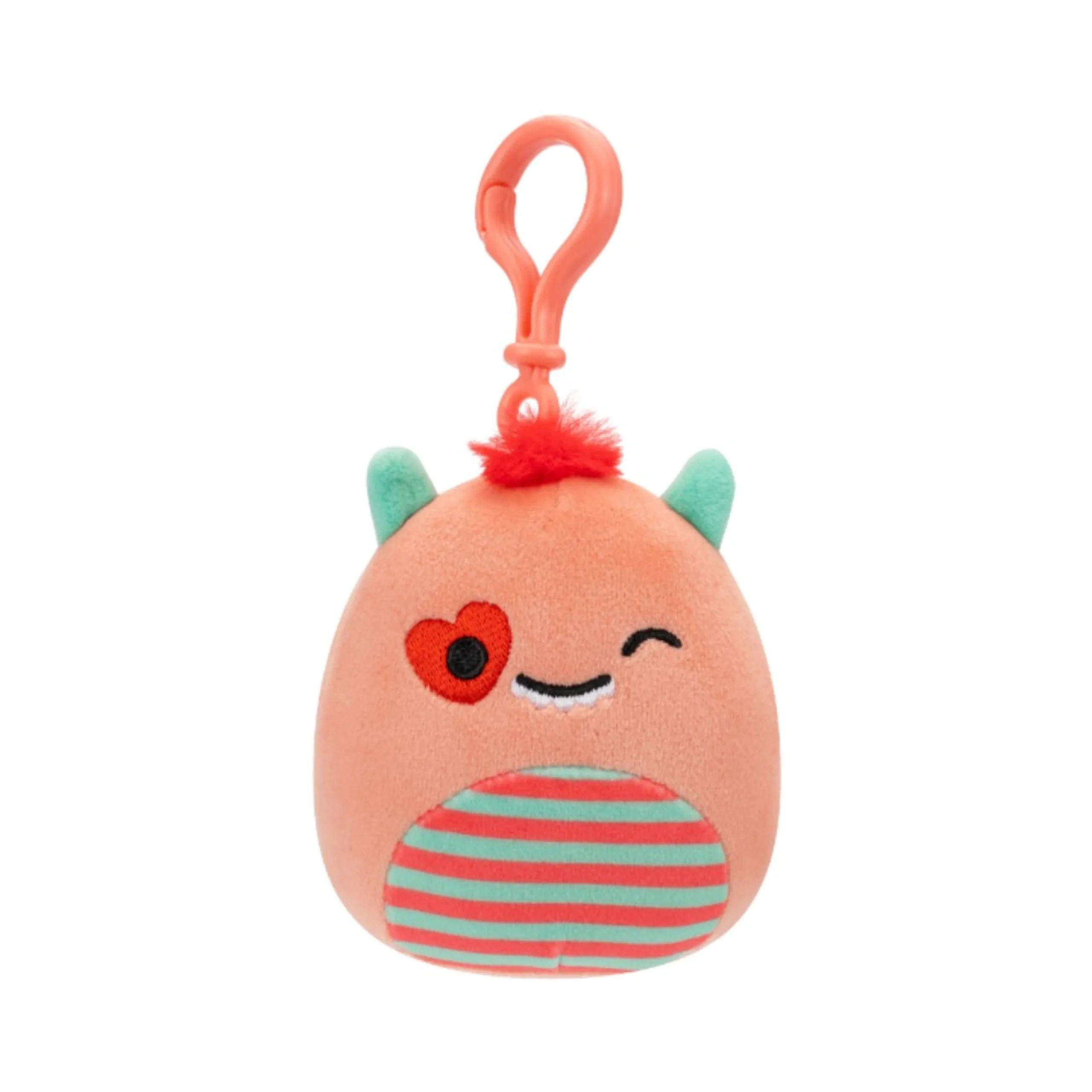 Squishmallows Willett - Little Plush Clip-On Peach Monster 3.5"