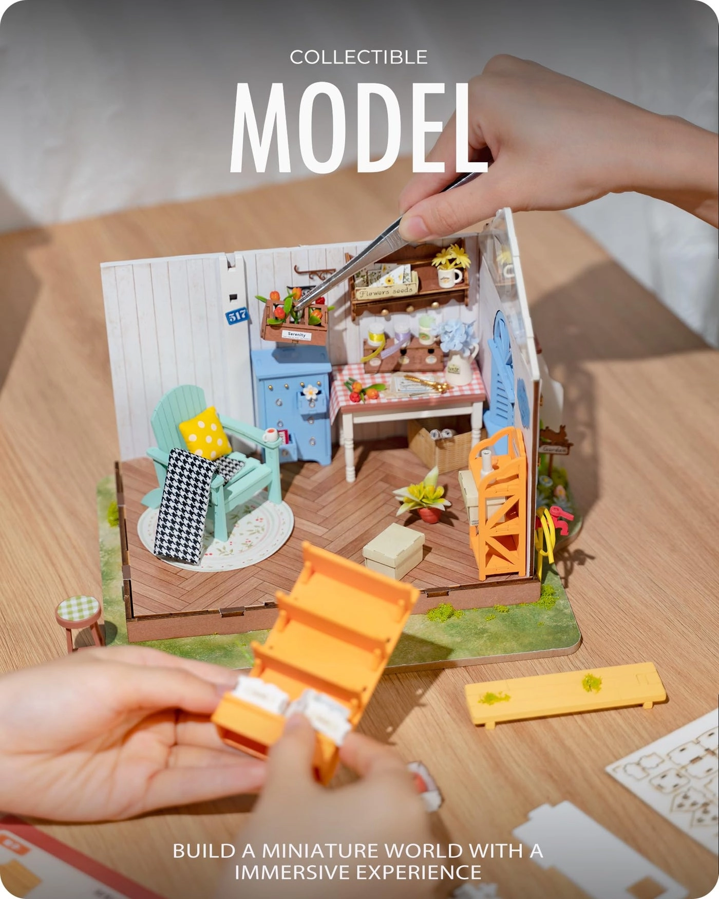 Dreamy Garden House - 1:24 scale