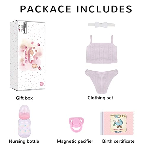 Reborn Baby Doll - 18-Inch Silicone Ages 3+