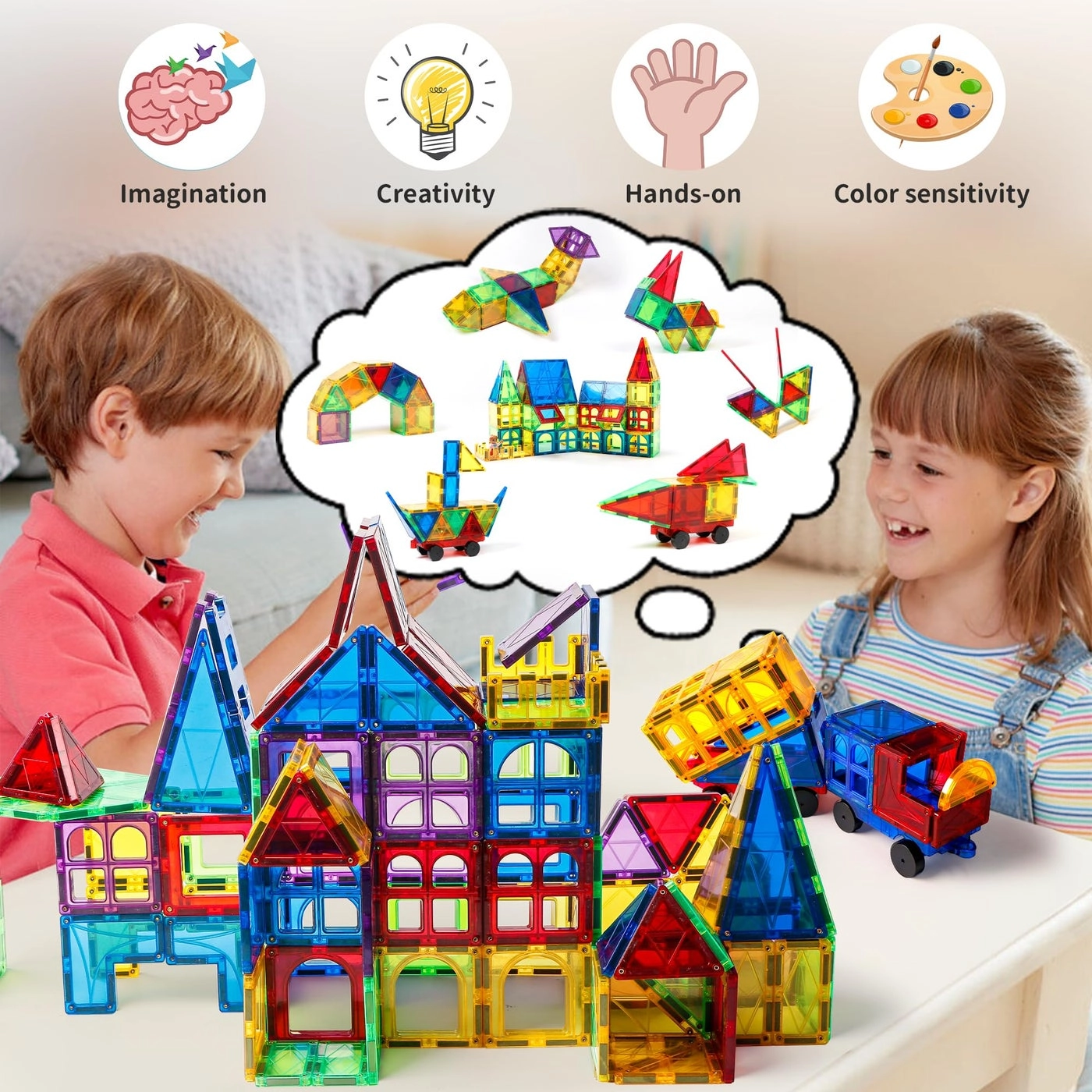 Magnetic Tiles - 120pcs