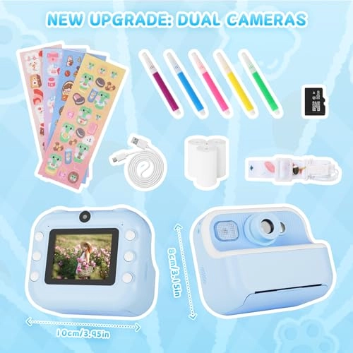 Kids Camera - Dual Camera Instant Print 32GB