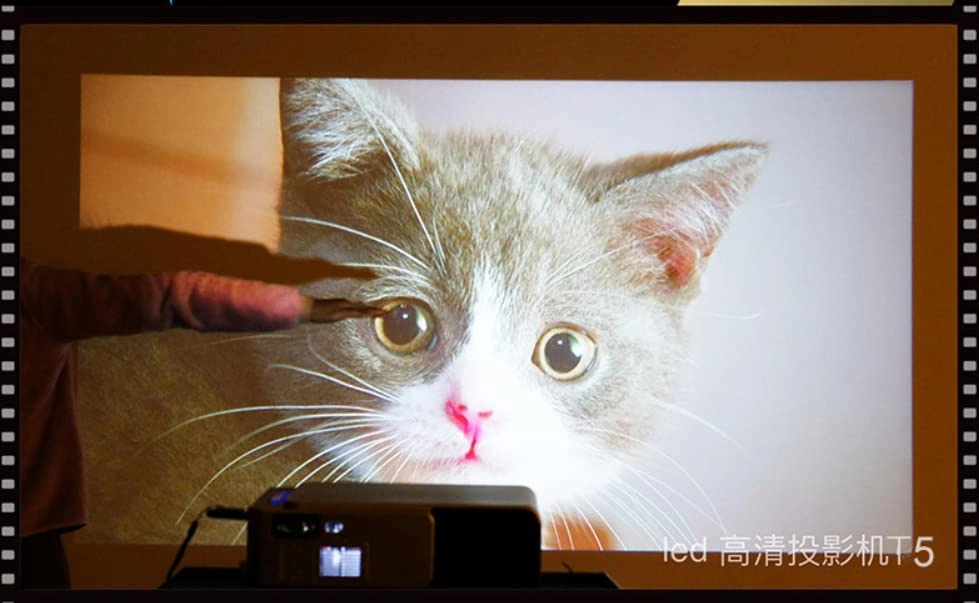 Home mobile phone wireless wifi smart projector - 1280*720 pixels