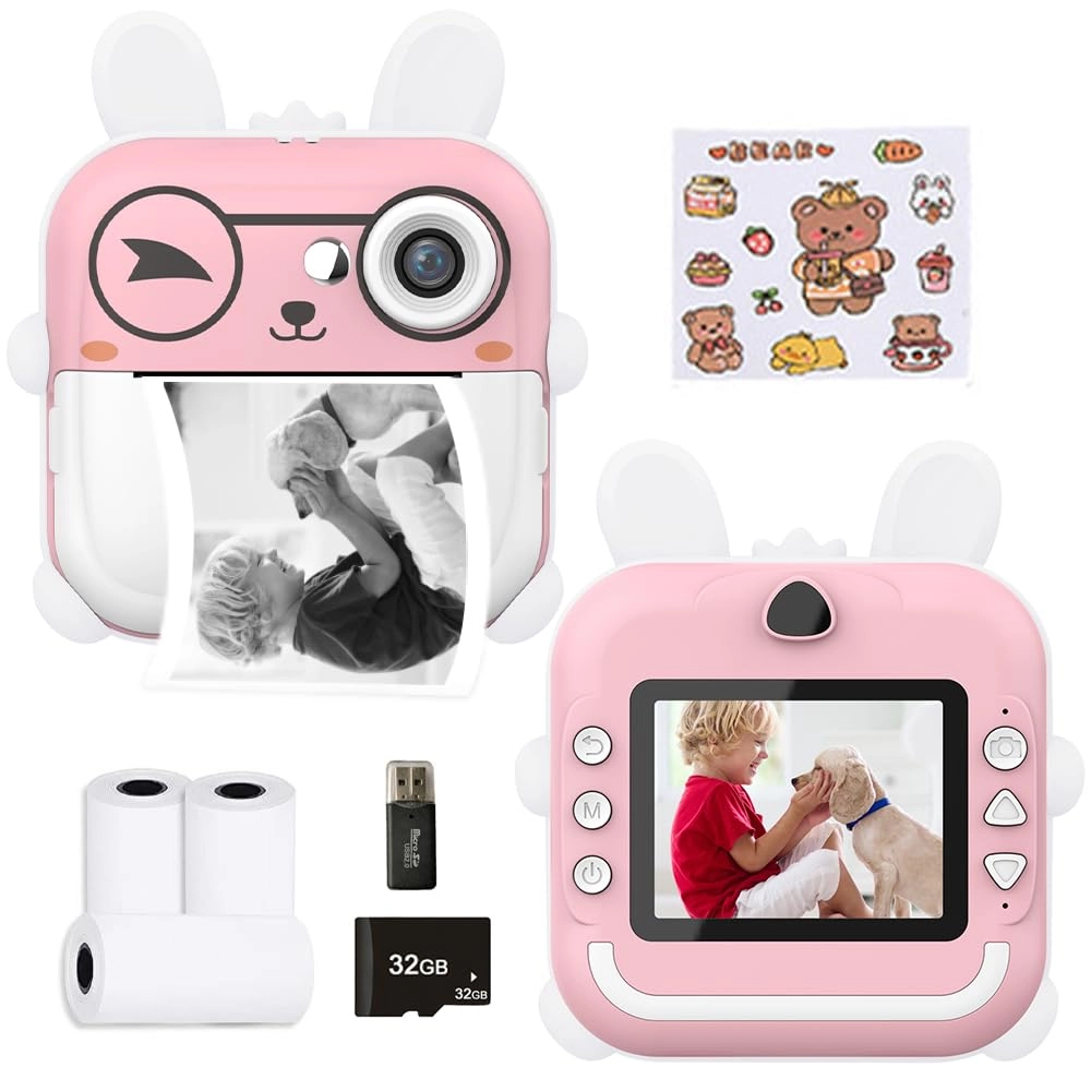 LINNNZI Instant Print Camera