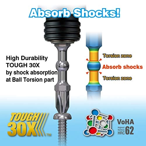 IMPACT BALL Torsion Bit - 30+1 PC