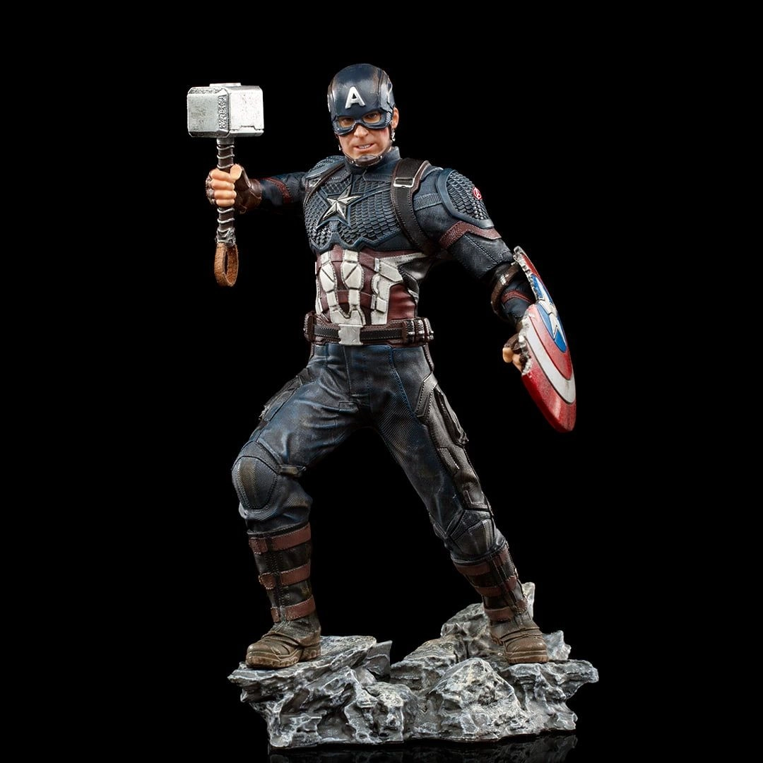 Captain America - The Infinity Saga - Ultimate BDS Art Scale 1/10 Limited Edition Hand Painted