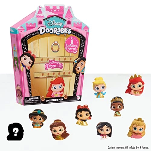 Disney Doorables Glitter and Gold Princess Collection