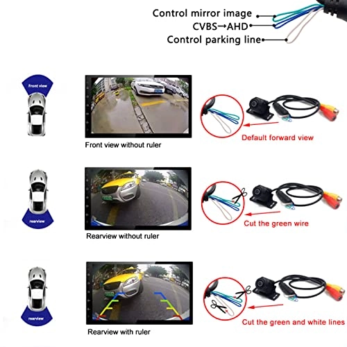 Fisheye Lens - Night vision Wire 1080P