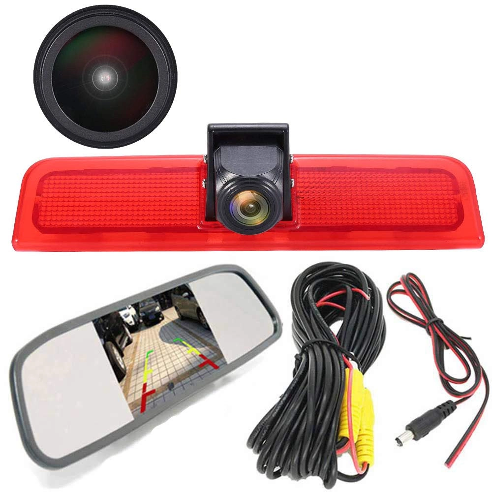 rear view mirror monitor + rear view camera - 1280 x 720 pixels