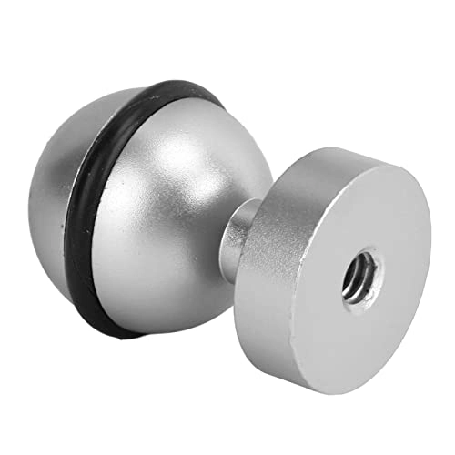 Diving Light Ball Head - Silver Aluminum Alloy