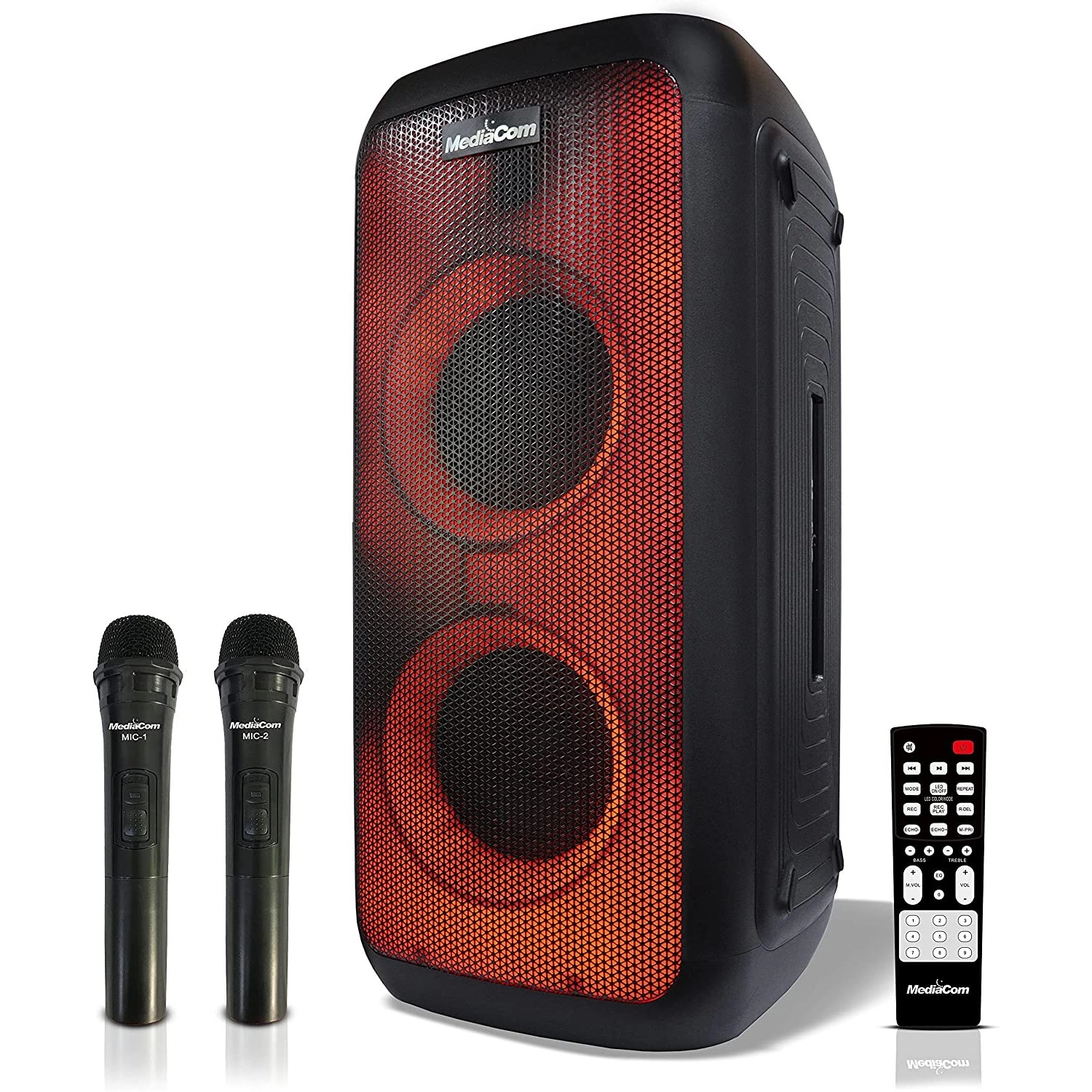 Mediacom MCI 727 - 2 Wireless Mics 80 watts