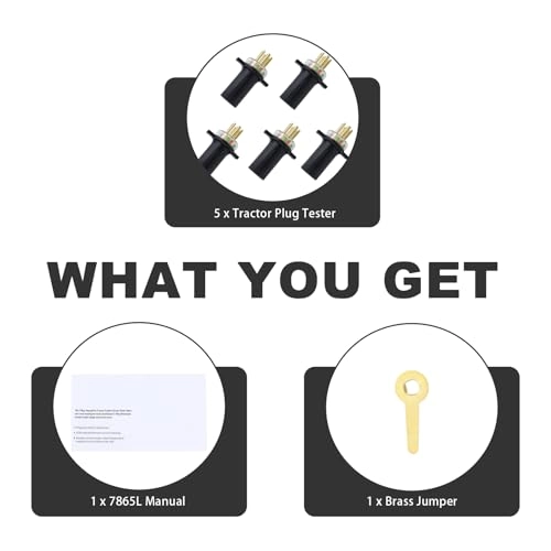 7865L - 12 Volts 7-Way Round Pin