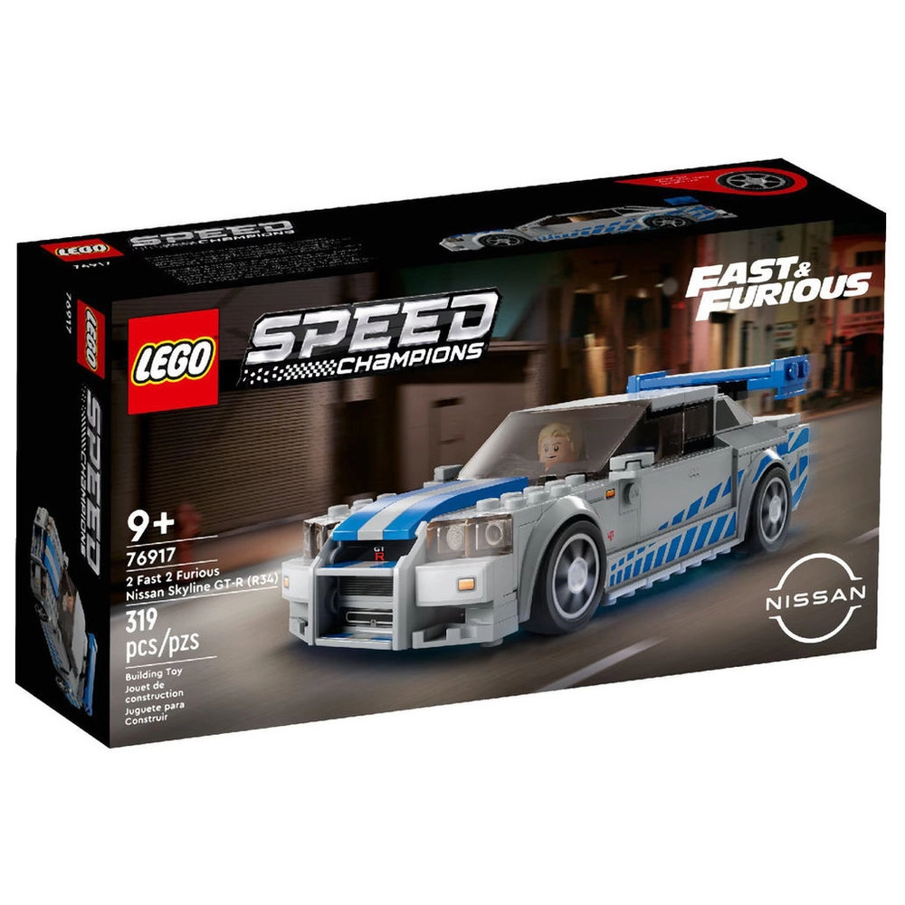 Nissan Skyline GT-R (R34) (76917) - Speed Champions 2 Fast 2 Furious