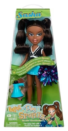 Bratz Sasha Fashion Doll - Play Sportz Cheerleading