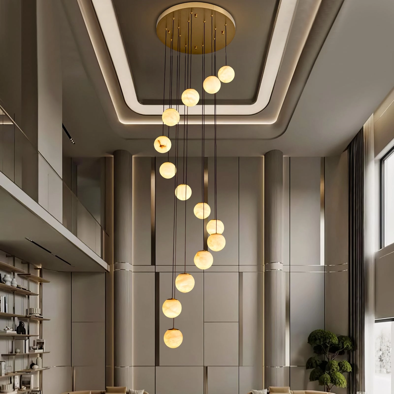 Foyer Chandelier - 138in/350cm