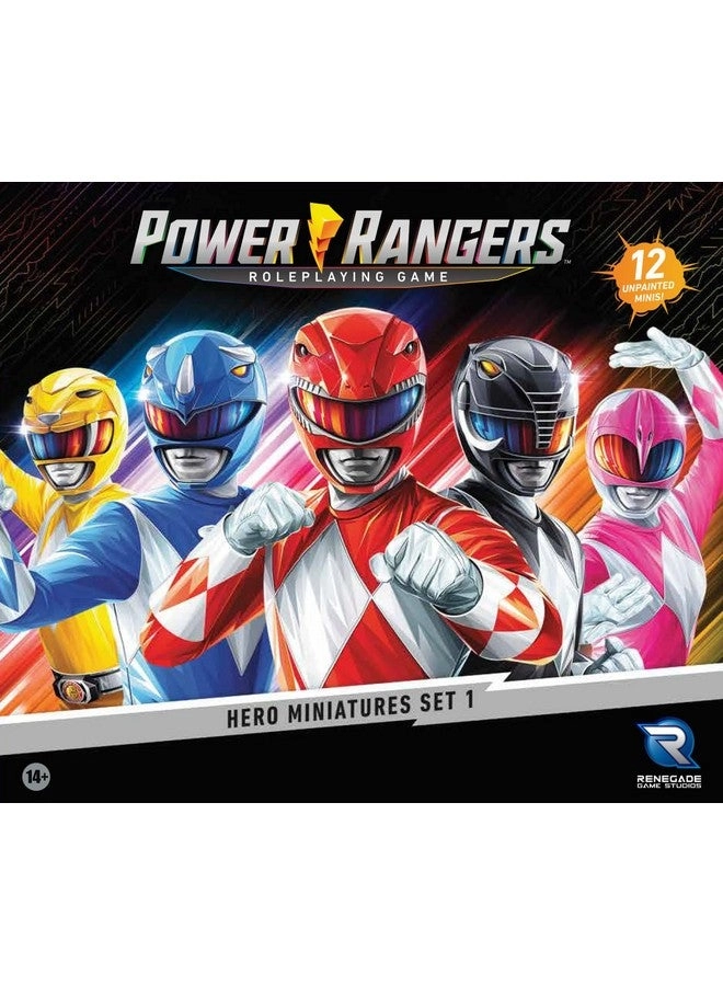 Power Rangers Roleplaying Game: Hero Miniatures Set - 1-12 pcs