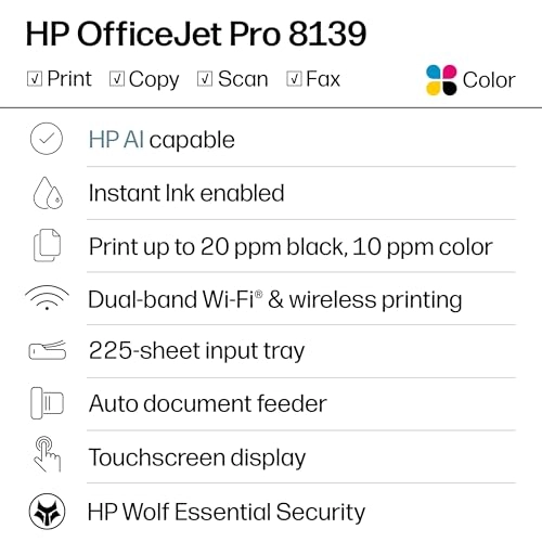 OfficeJet Pro 8139