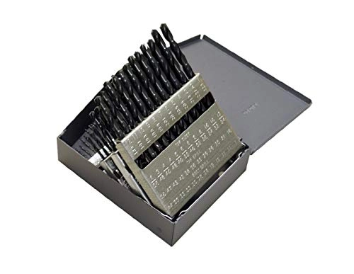 Jobber Drill Bit Set - 60-Pc High Speed Steel (HSS)