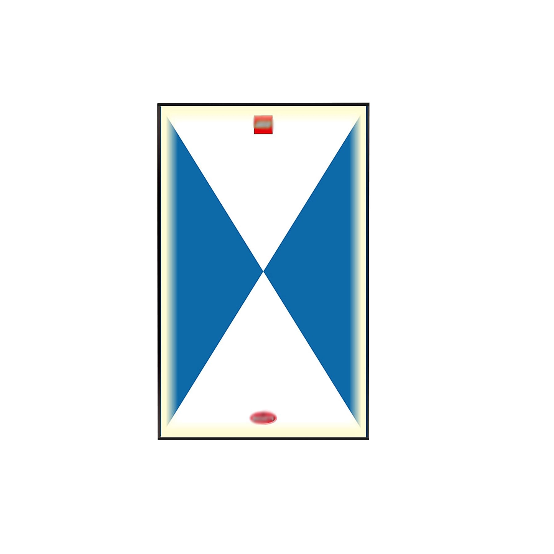 TRUSTFAR Display Wallboard - for LEGO 42083 Bugatti with Light