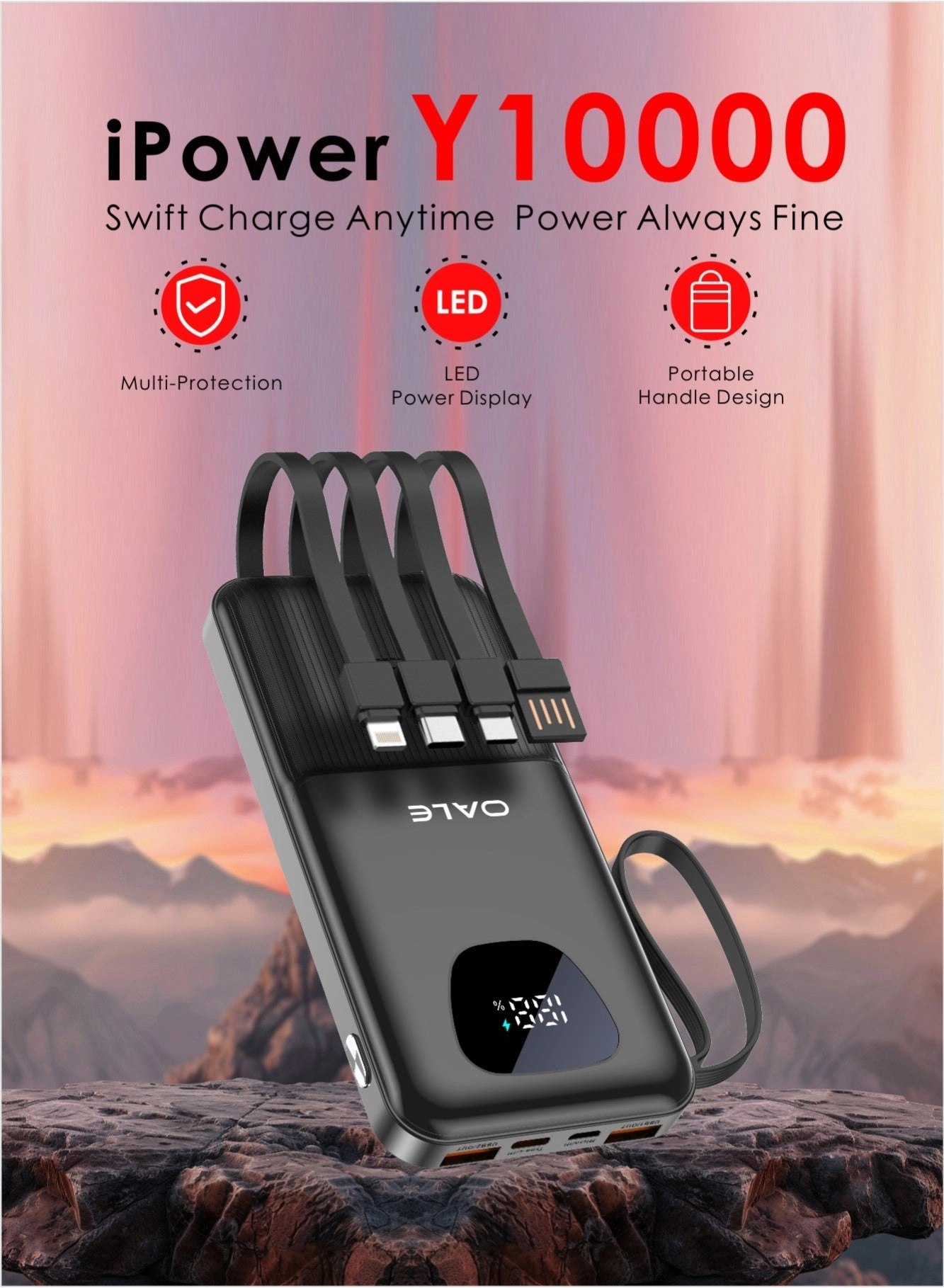 iPower Y10000 - 10000mAh 22.5W Fast Charging