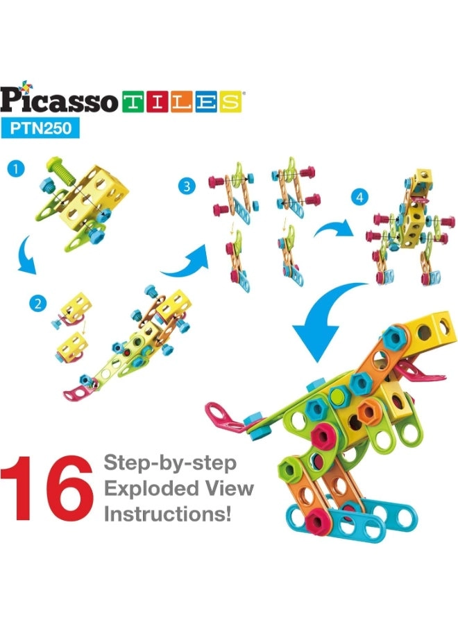 Engineering Construction Building Set - 250 pcs