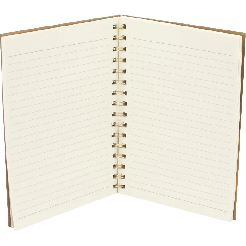 Notebook 19 X 26 cm Spiral - Grid 100 Sheets