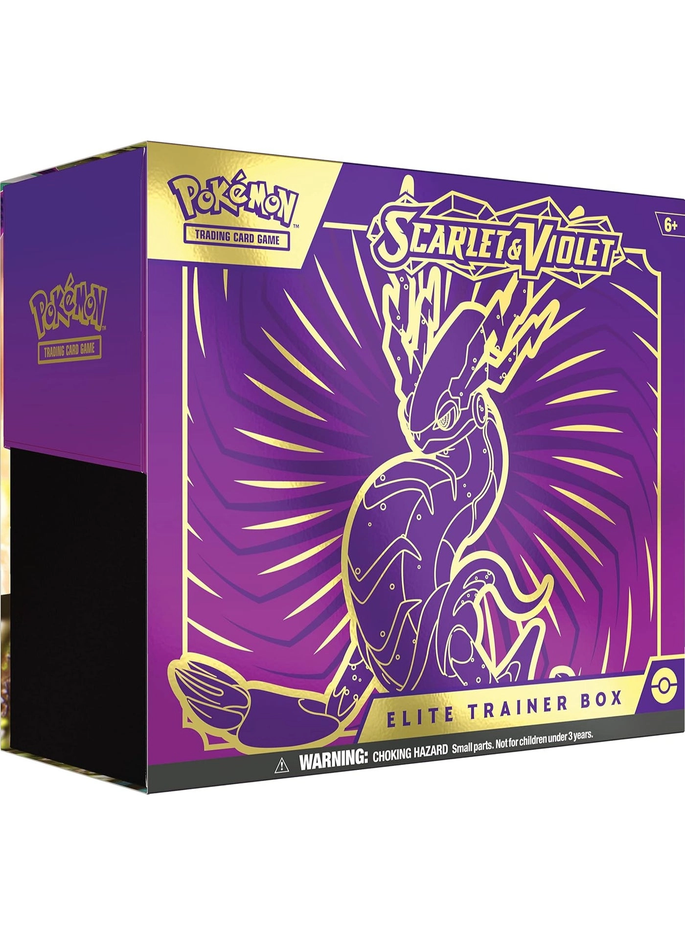 Scarlet and Violet Elite Trainer Box - 1 Full Art Promo Card 9 Boosters
