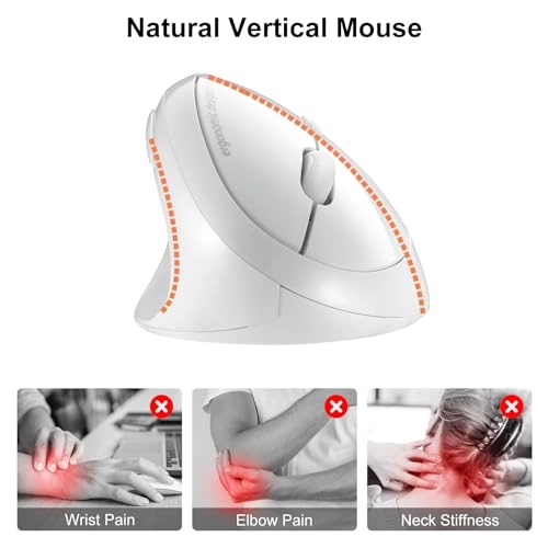 Left Hand Vertical Mouse - Wireless