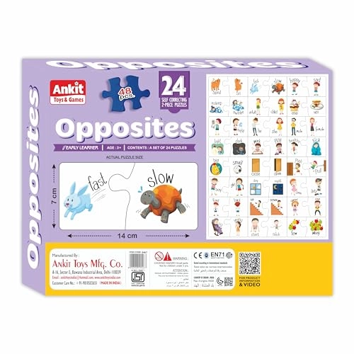 Opposite Puzzle - 3+ Years 56 pieces