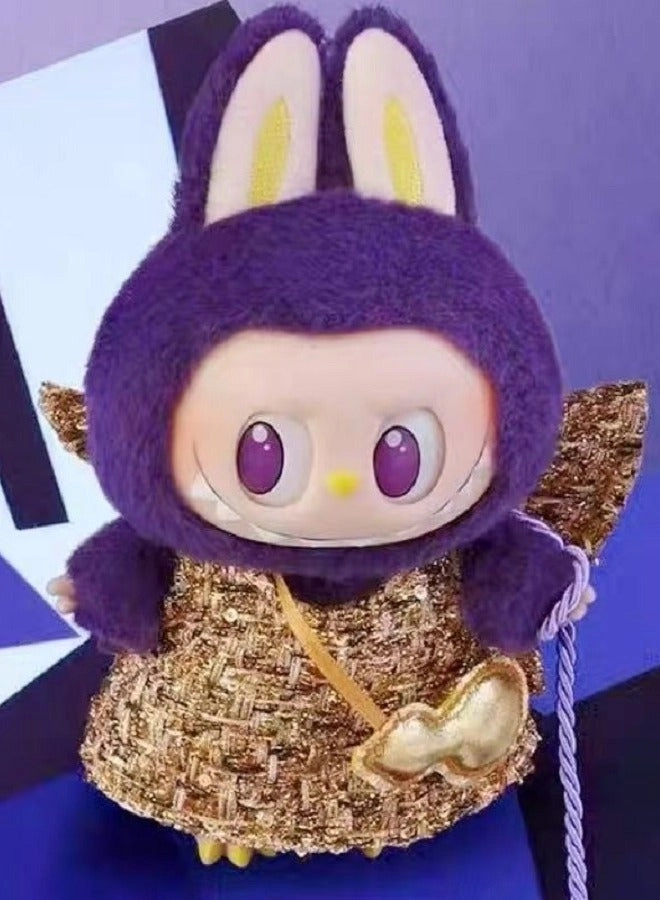 Milan Edition Labubu Plush Doll - 17cm Vinyl Keychain