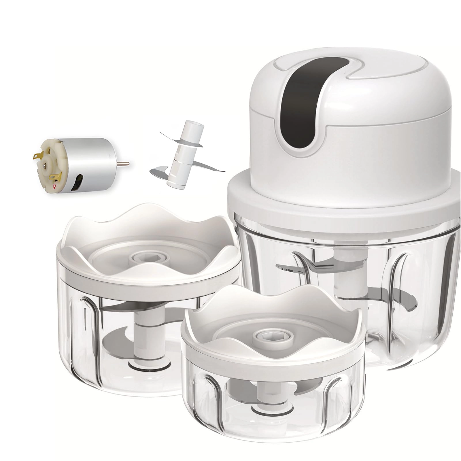 PORFOYO Onion Chopper - 250 ml USB-C