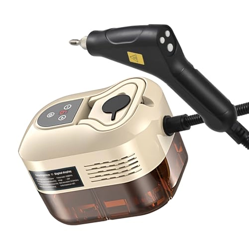 Handheld Steam Cleaner - 1500W 3 Brush Heads