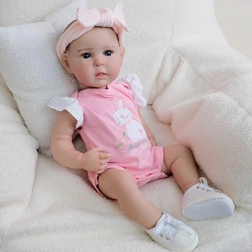 Reborn Baby Doll - 19 inch Vinyl Girl Ages 3+