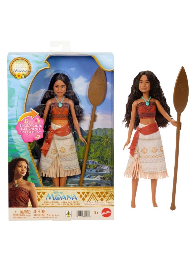 Mattel Moana Doll - Singing 2 Accessories