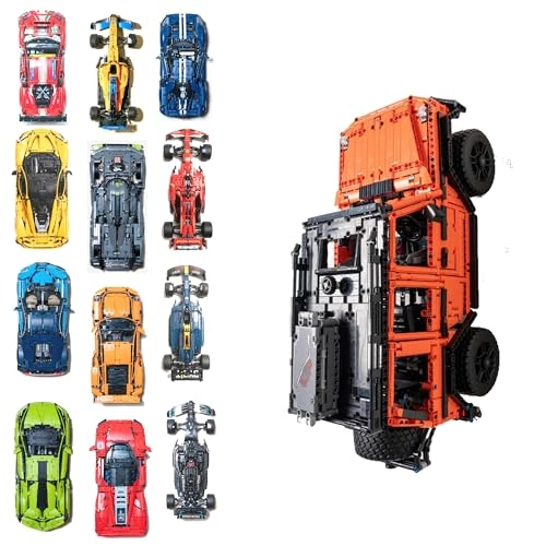 Wall Mount Compatible for Lego - Made in France Plastic