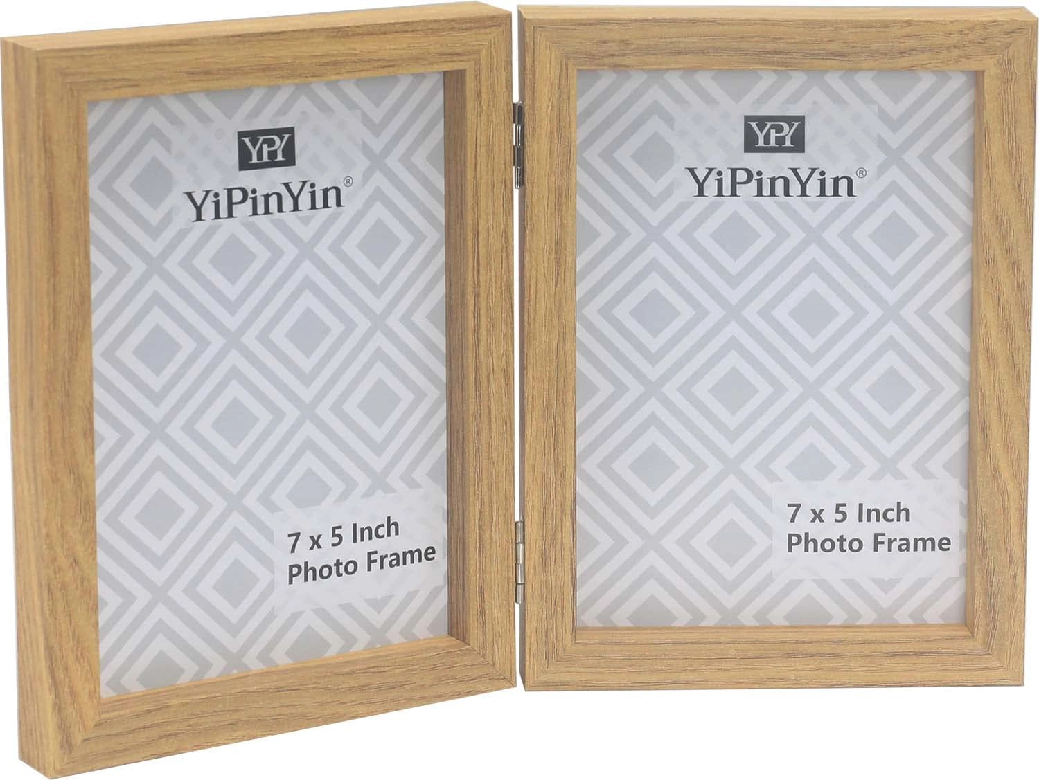 Hinged Double Photo Frame - 7x5'' 2
