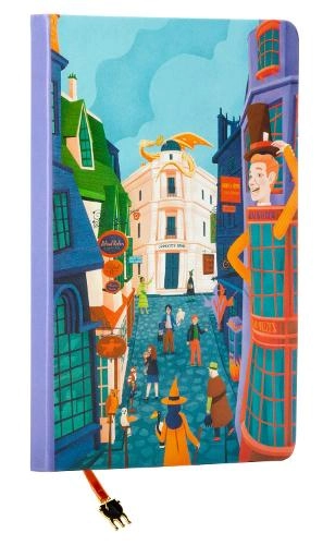 Insight Editions Exploring Diagon Alley Journal - 184 Pages 5.75 x 8.25-inch