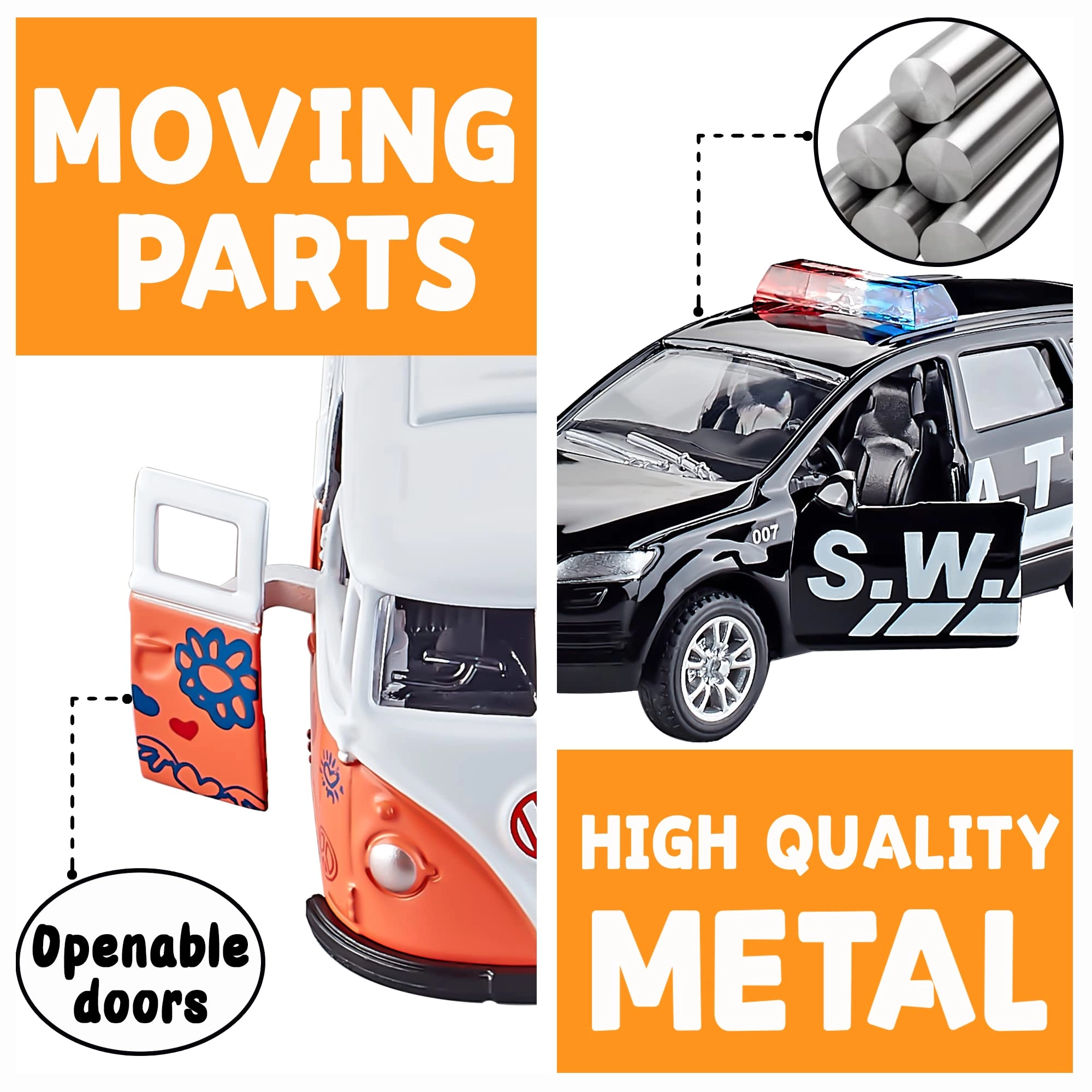 MB1168-1 - 1:64 Scale 5 Pcs