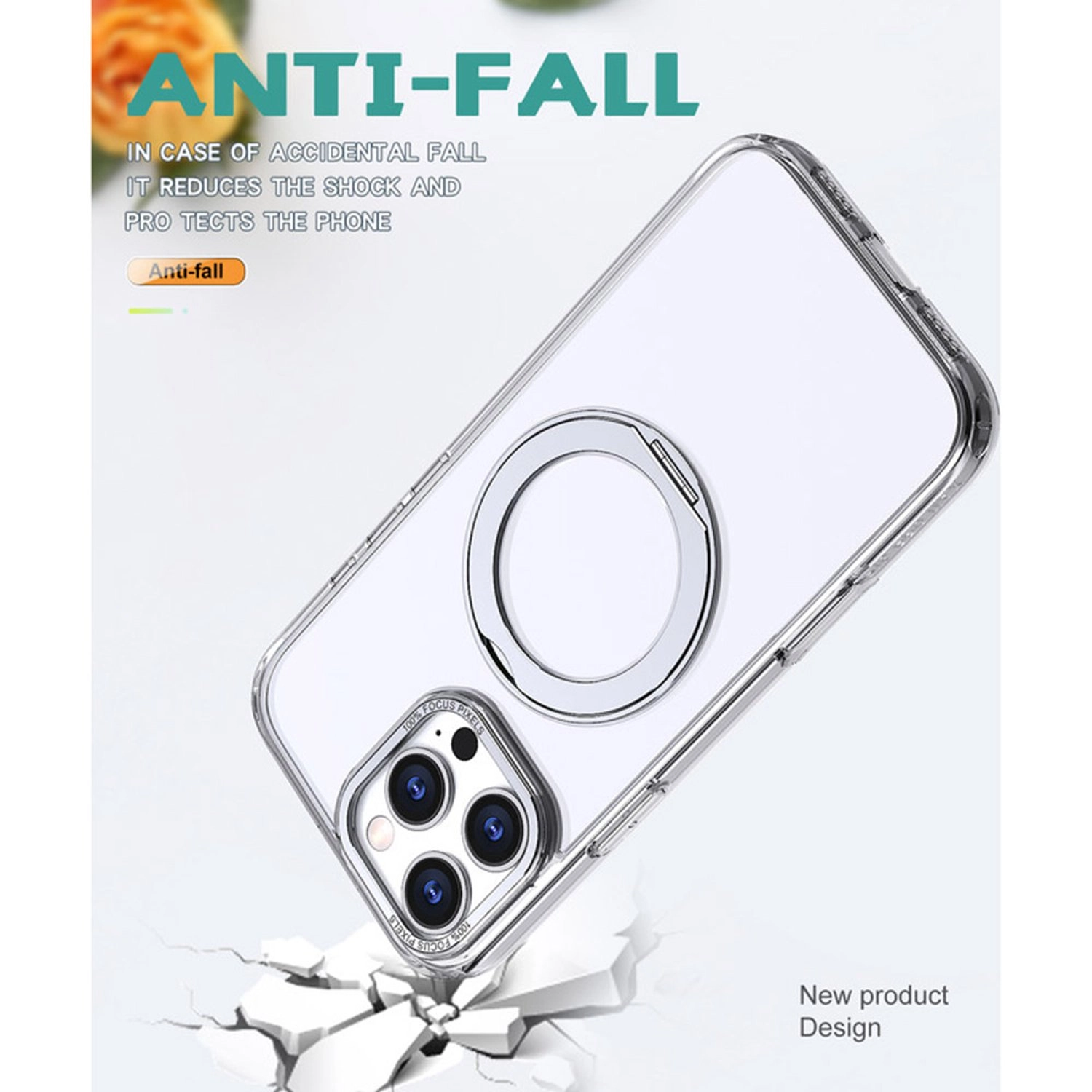 MagSafe Case - Thermoplastic Polyurethane, PC for iPhone 16 Pro Max